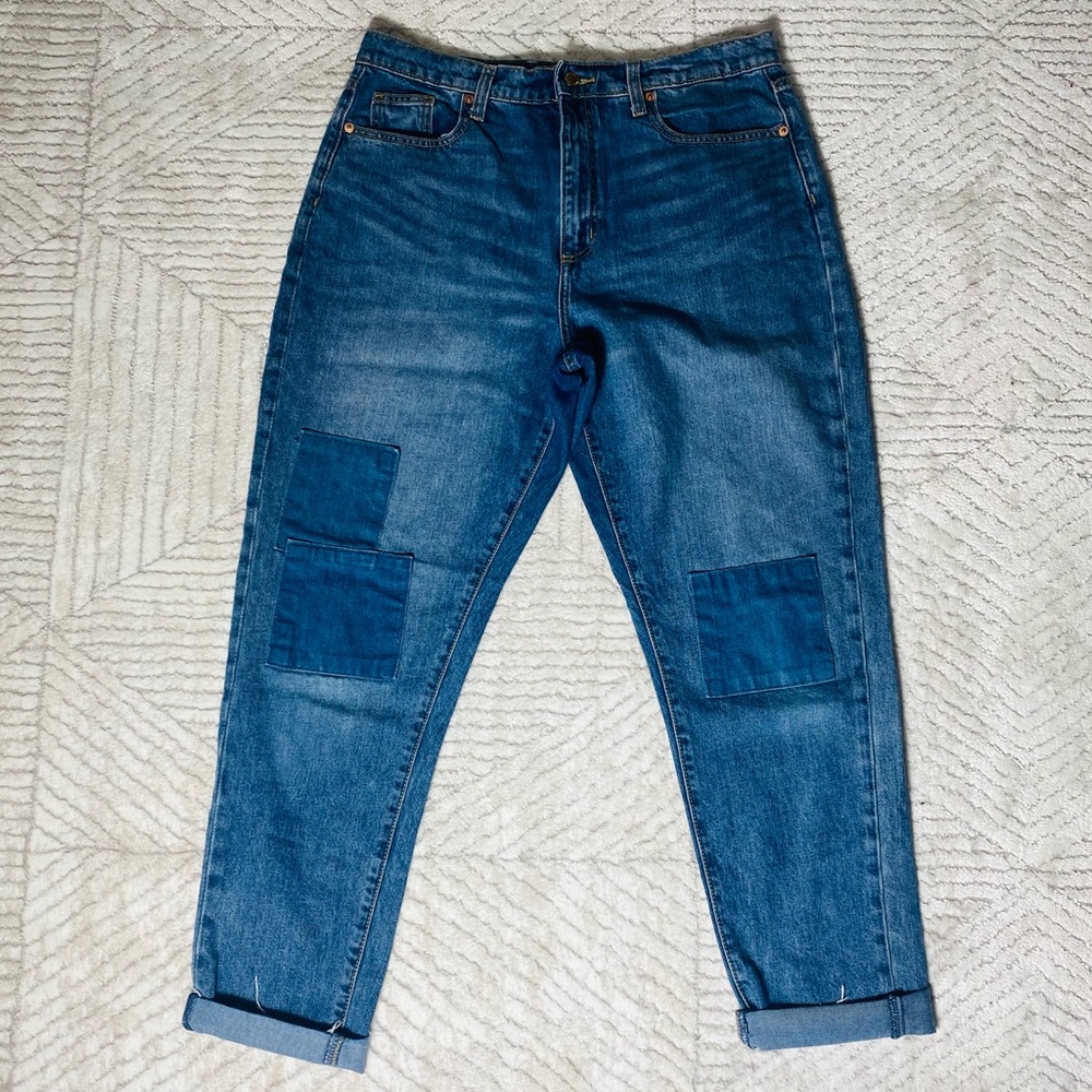 Universal Thread Women's High-Rise Patch Boyfrien… - image 4